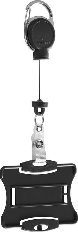 Durable Ausweishalter – 87 × 54 mm, transparent, für 1 Betriebs-/Sicherheitsausweis