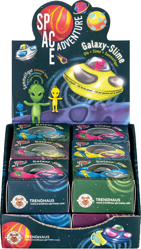 Trendhaus Schleim Alien, Ufo – 75 g, 7,5 × 4 × 7,5 cm