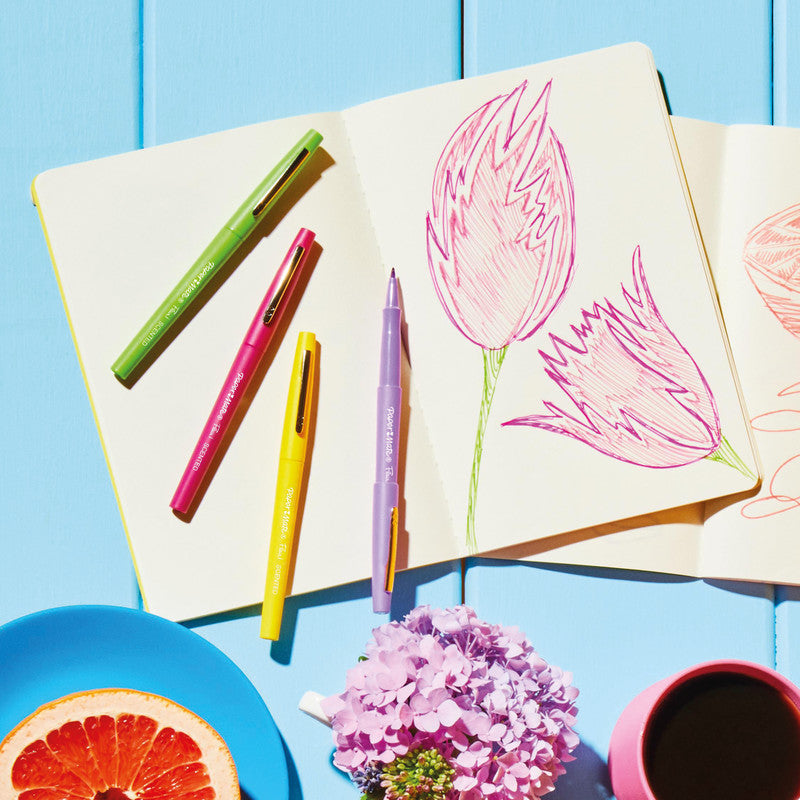 Papermate Filzstifte Flair, Strichbreite 0,7 mm, duftend, 12 Farben
