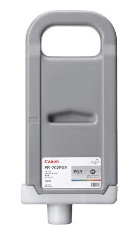 Canon Tintenpatrone PFI-702 (Foto grau) – für Tintenstrahldrucker/Multifunktionsgeräte