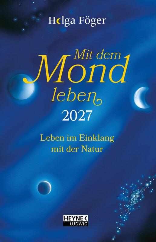 Heyne ludwig Agenda – 1 Woche/2 Seiten, gebunden, 10 × 15,5 cm, Jan–Dez, 2027, Mond, FSC