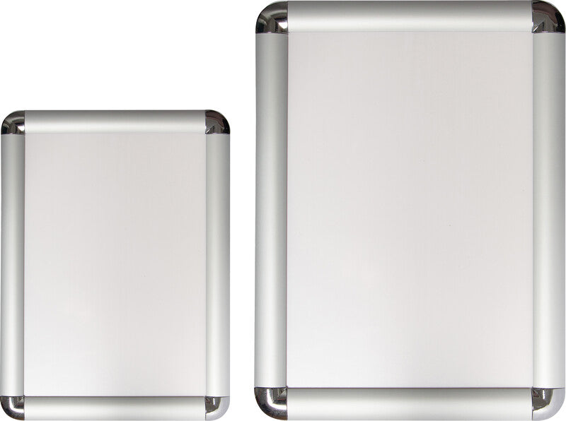 Q-connect Plakatrahmen – 325 × 455 mm, silber, für A3