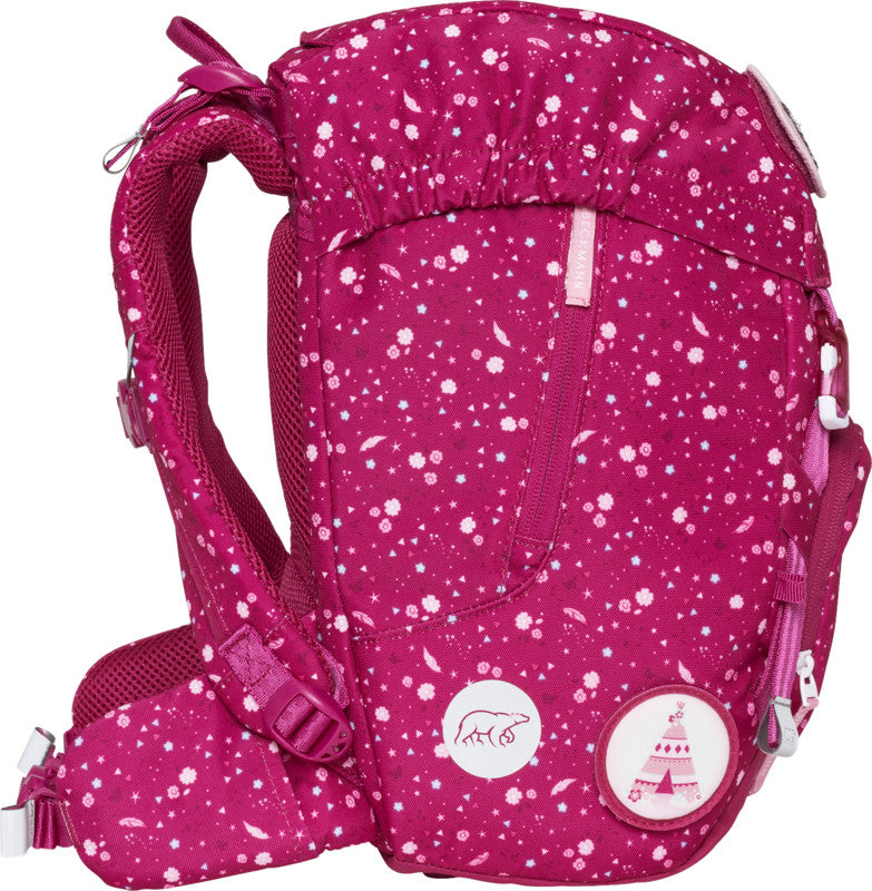 Beckmann Schulrucksack Classic 1st – 6-teilig – Forest Deer – mit Leuchteffekt