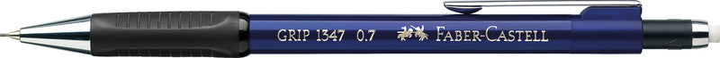 Faber-Castell Grip Druckbleistift – 0,7 mm, Blau