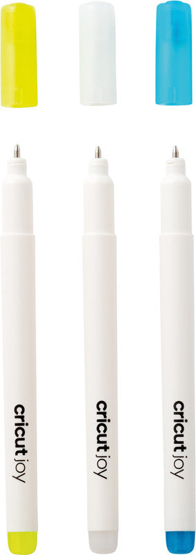 Cricut Opaker Gelschreiber 3er Etui – 3 Farben, 1 mm – für Cricut Joy