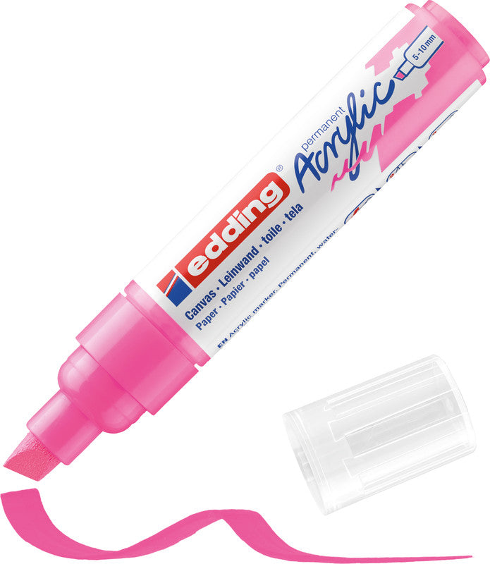 Edding Acrylmarker – Neonpink, 1er