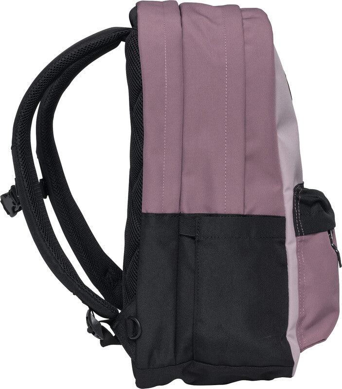 Beckmann Rucksack City – Pink Colorblock – 31,0 × 47,0 × 24,0 cm – aus recycelten PET-Flaschen (rPET)
