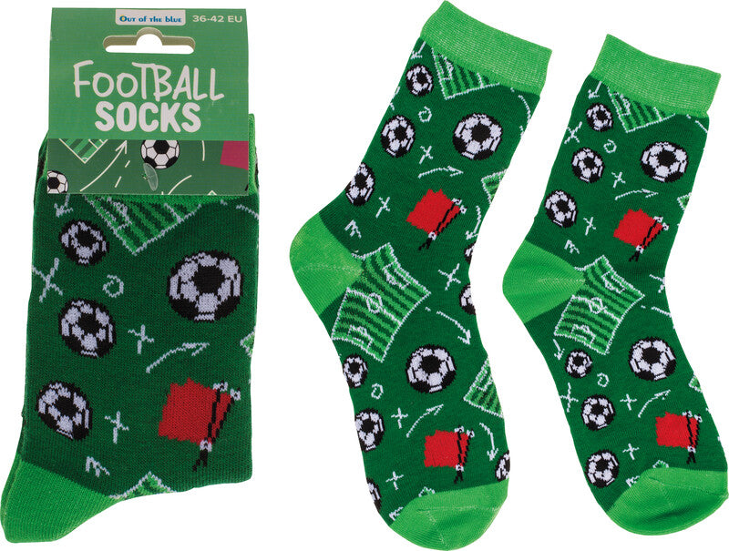 Out oft the blue Out of the Blue Fussballsocken – Mehrfarbig, Grösse 36–42