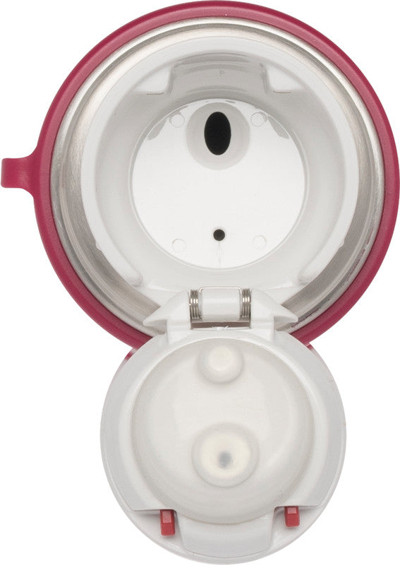 Beckmann Trinkflasche – 4 dl – Edelstahl, isoliert, Schraubverschluss – Berry