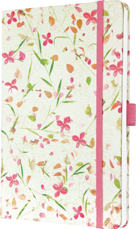 Sigel JOLIE Agenda – 1 Woche/2 Seiten, gebunden, A5, 2026, Bloom Pink, FSC