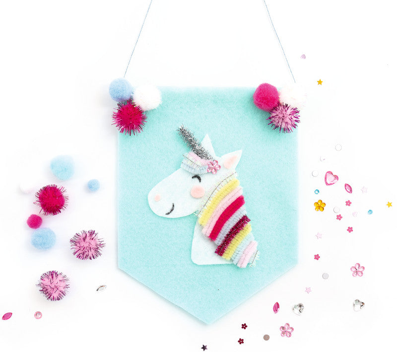 Folia Bastelset Einhorn – 227-teilig – 150 × 360 × 30 mm