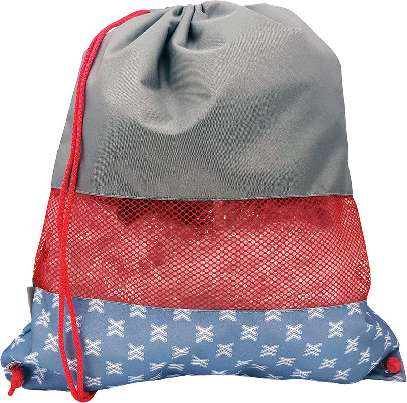 Funki Sportbeutel – 12 l, Motiv Fast Train, wasserabweisend, 36 × 42 cm