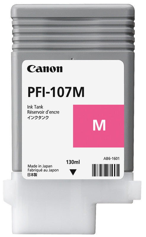 Canon Tintenpatrone PFI-107M, Magenta, 130 ml