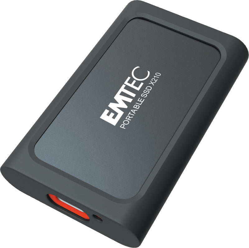 Emtec ELITE X210 Externes SSD-Laufwerk – 512 GB, USB 3.2, schock- und vibrationsfest