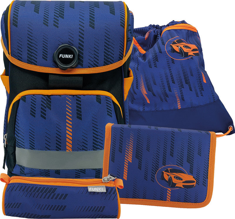 Funki Schulrucksack-Set Cuby-Bag – 5-teilig – Speed