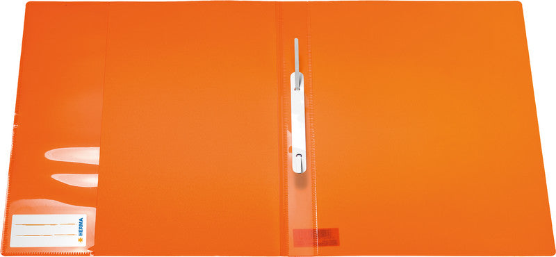 HERMA Schnellhefter – A4, PP, Neonorange