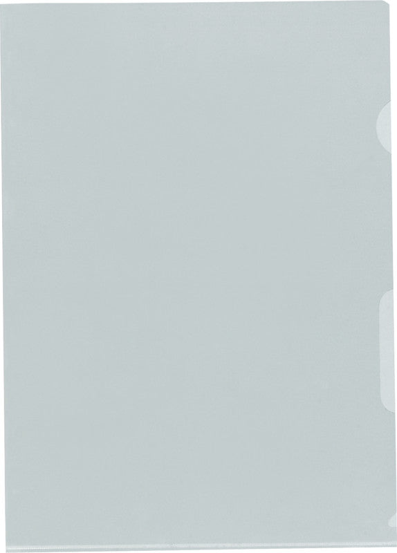 Kolma Sichtmappe A4 – Transparent, Kunststoff, Glänzend, 140 µm, 100er-Pack