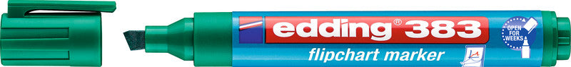 Edding Flipchart-Marker 383 – Keilspitze 1-5 mm – Sortiert – 4er-Set – Nachfüllbar