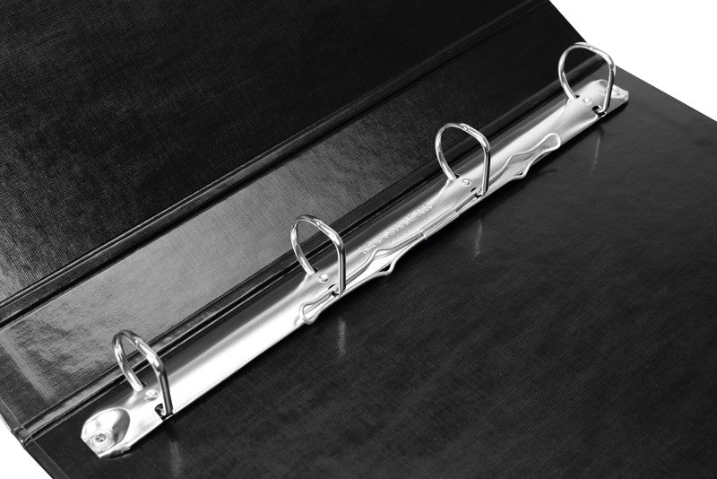 Biella Sichtbuch Creative XL – A4, mit Fronttasche, schwarz, Karton