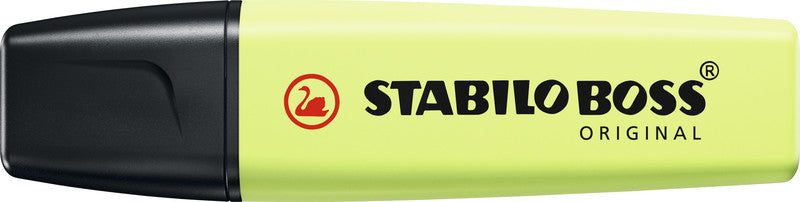 STABILO BOSS Original Textmarker Limette – Keilspitze, 2–5 mm