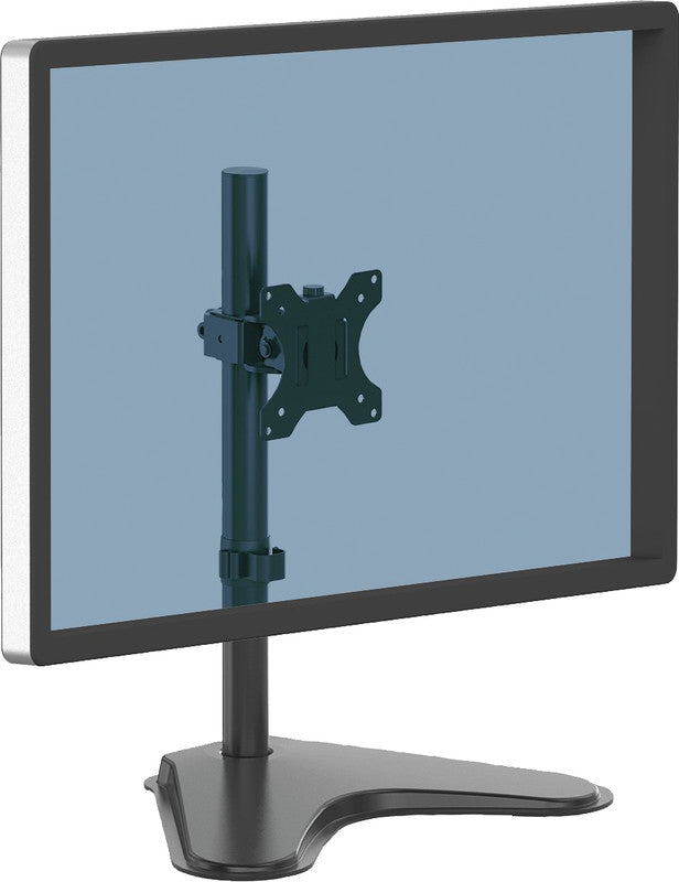 Fellowes Seasa – Monitorhalterung, Standfuss – bis 32", VESA 75 × 75/100 × 100 mm, neigbar ±45°, drehbar 360°