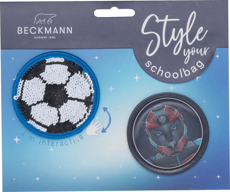 Beckmann Magic Mags Zubehörset – 2-teilig, Smiley – für Classic, Active Air FLX, Classic Maxi