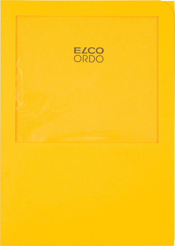 Elco Sichtmappe A4 – Goldgelb, Papier, 100er-Pack