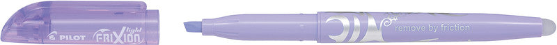 Pilot FriXion Light Textmarker Set 6 Farben Pastell – Keilspitze, 3,3 mm, radierbar