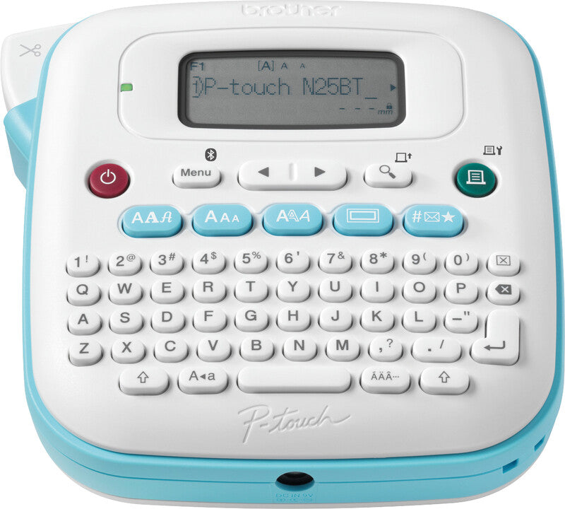 Brother P-touch PT-N25BT – Beschriftungsgerät, für Schriftbänder bis 12 mm, App-Steuerung (iOS/Android), LCD