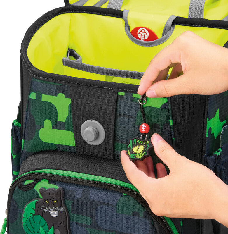 Step by Step Schulrucksack-Set Cloud – 5-teilig – Black Cat Chiko – Recycelte Materialien