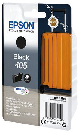 Epson Tintenpatrone 405, Schwarz, 7,6 ml