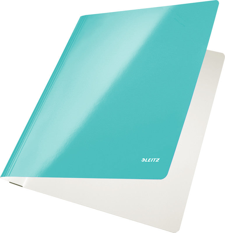 Leitz WOW Schnellhefter – A4, PP, Eisblau, 300 g/m², 1 Stk.