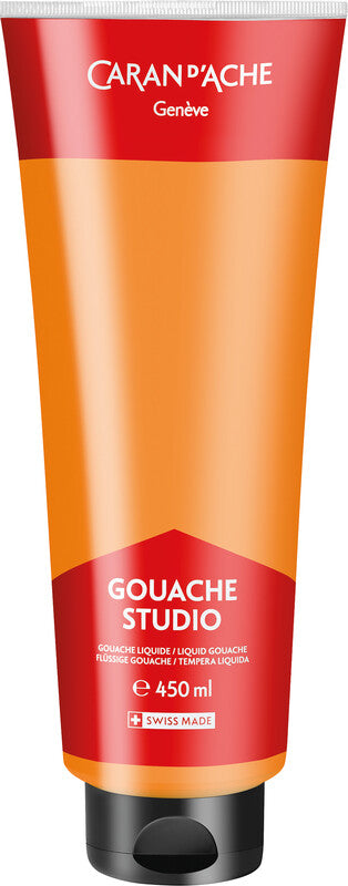 Caran d-Ache Caran d'Ache – Gouache – Orange, 450 ml