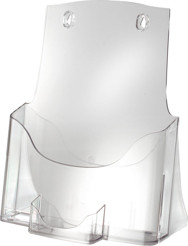 Sigel Tischprospekthalter – Acryl, transparent, 240 × 290 mm – für A4-Hochformat