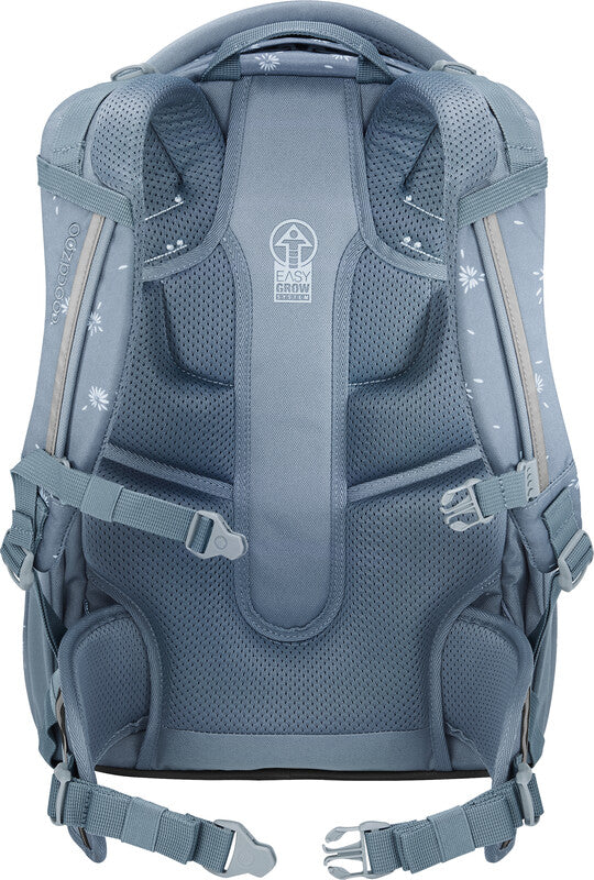 Coocazoo Rucksack Porter – Bloomy Daisy – aus 100% recyceltem rPET – B 30,0 cm × H 46,0 cm × T 23,5 cm