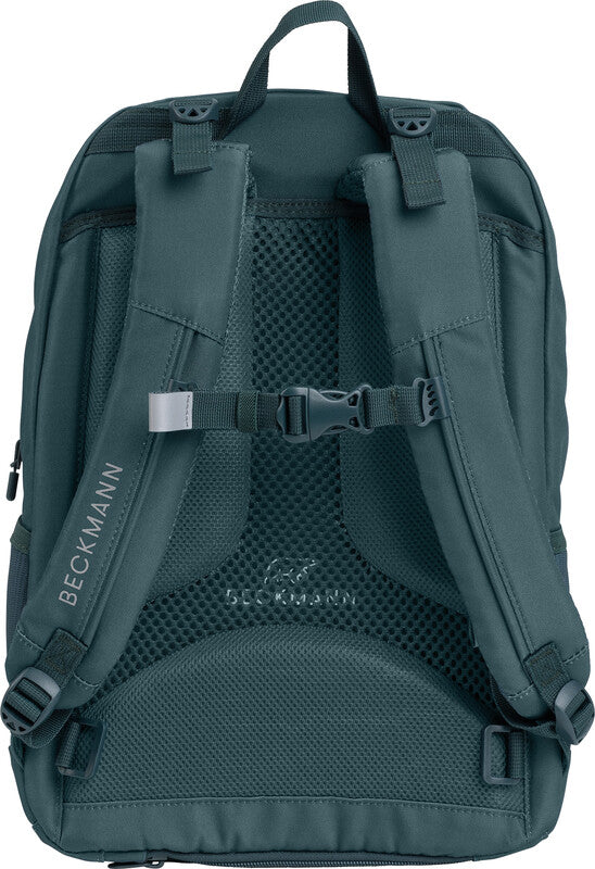 Beckmann Junior Sport Rucksack – 30 l – dunkelgrün – recycelte Materialien
