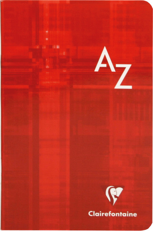 Clairefontaine Notizheft, 110 × 170 mm, 5 mm kariert, Klammerheftung, 192 Seiten, 90 g/m² – sortiert
