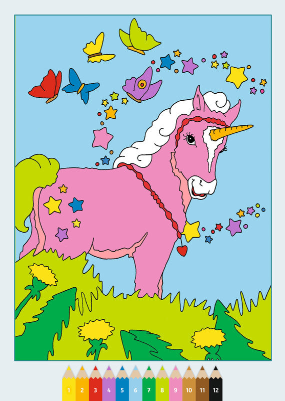 Ravensburger Zauberponys Malbuch, Karton, 21 × 29,5 cm, Mehrfarbig, ab 5 Jahren