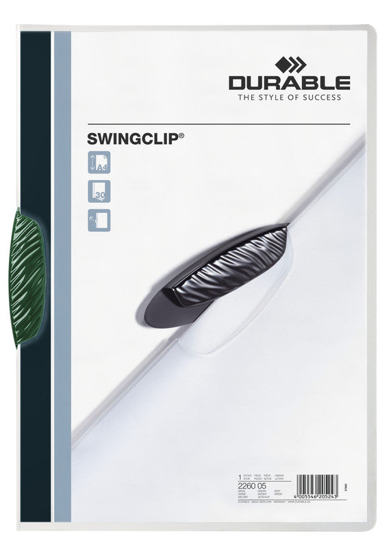 Durable Konferenzmappe – A4, Kunststoff, transparent