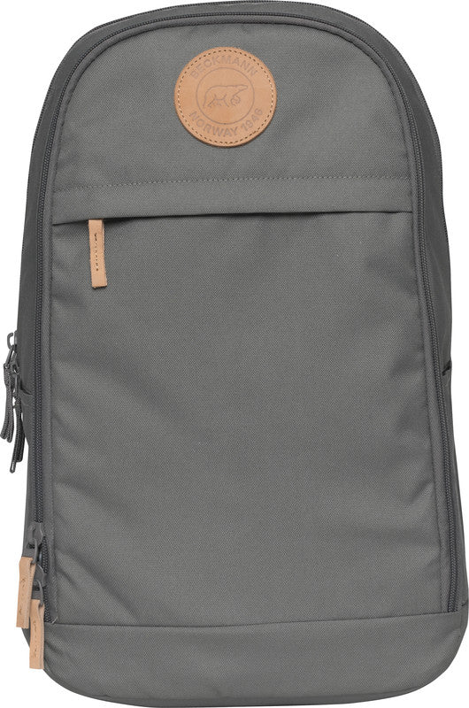 Beckmann Schulrucksack – Urban – Foggy Green – Blau – 30,0×48,0×22,0 cm – Recycelte Materialien