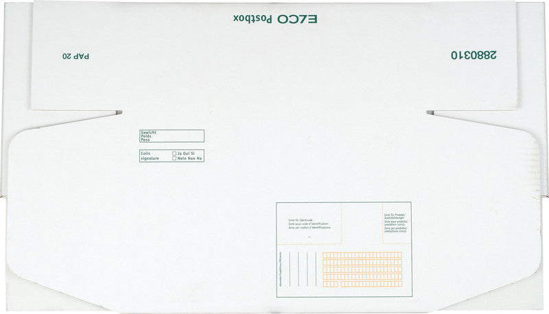 Elco Faltschachtel, Weiss – 250 × 175 × 50 mm – 5 Stk.