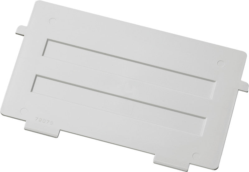 Helit Schwenkplatte A6 quer, lichtgrau, Kunststoff – 1 Stück – für H62122 und H62136
