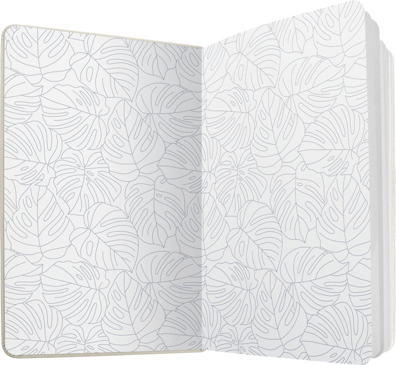 Sigel Notizbuch, liniert, Fadenheftung, Hardcover, 174 Seiten, perforiert, 80 g/m² – mehrfarbig