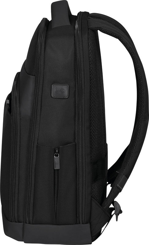 Samsonite Mysight Notebook-Rucksack – 16,5 l, Aufsteckfunktion, recyceltes PET (rPET), Schwarz
