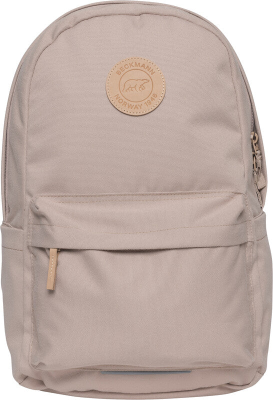 Beckmann City Rucksack – beige – 31,0×47,0×24,0 cm – aus recycelten PET-Flaschen (rPET)