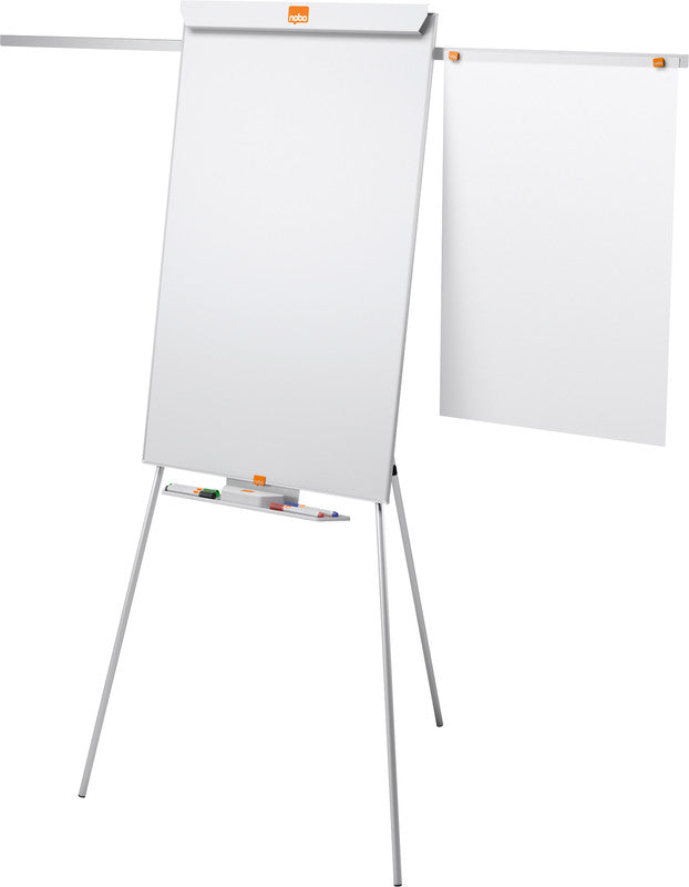 Nobo Flipchart-Block – 67 × 105 cm, Metall, Weiss