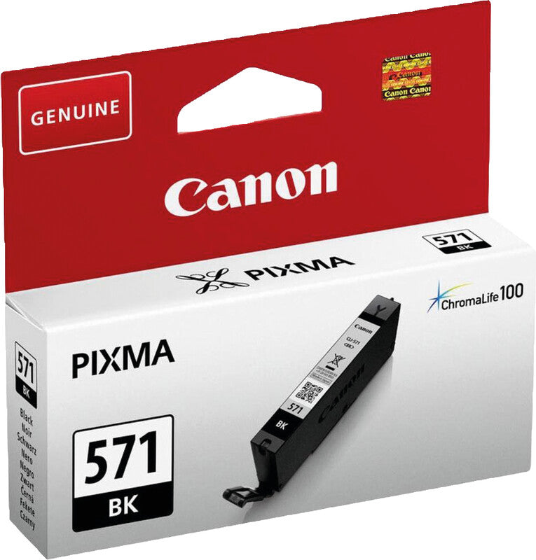 Canon Tintenpatrone CLI-571 BK, Schwarz, 1'795 Seiten