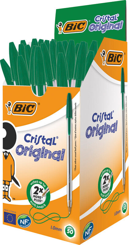 BIC Kugelschreiber – transparent, Kunststoff