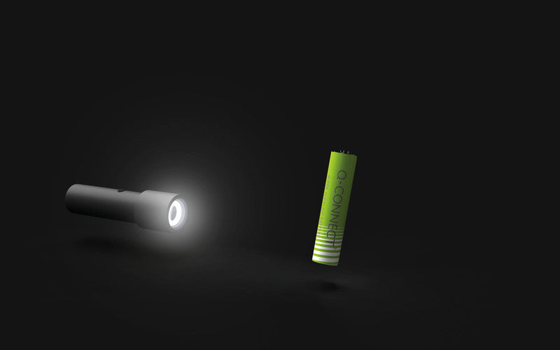 Q-CONNECT Akku 1,5 V 1080 mAh 1,62 Wh Alkaline