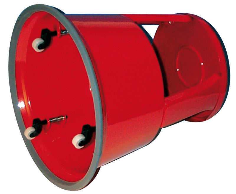 Wedo Ersatzrolle – für Rollhocker Carfa und Q-Connect, Grau, Kunststoff